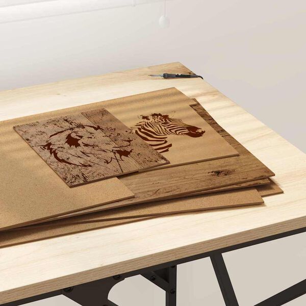 vidaXL Dekoračn&eacute; panely 12 pcs Star&eacute; drevo 30 x 42 x 0.27 cm