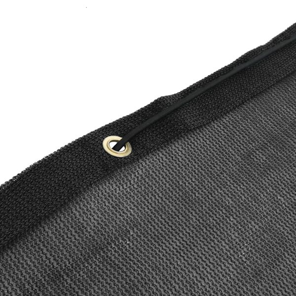 vidaXL Sieť na prívesný vozík čierna 1,5x2,7 m HDPE