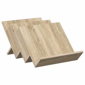 vidaXL Reg&aacute;l na časopisy Sonoma dub 53 x 40 x 28,5 cm Kompozitn&eacute; drevo