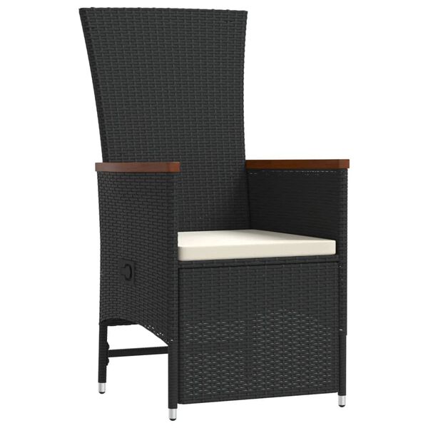 vidaXL 9-dielna z&aacute;hradn&aacute; jed&aacute;lensk&aacute; sada s vank&uacute;&scaron;mi čierna polyratan