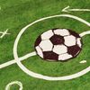 vidaXL Detsk&yacute; koberec zelen&yacute; 160x230 cm futbal um&yacute;vateľn&yacute; proti&scaron;mykov&yacute;