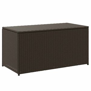 vidaXL Z&aacute;hradn&yacute; &uacute;ložn&yacute; box hned&yacute; 100x50x50 cm polyratanov&yacute;