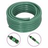 vidaXL Z&aacute;hradn&aacute; hadica so sadou armat&uacute;r, zelen&aacute; 0,5" 50 m, PVC