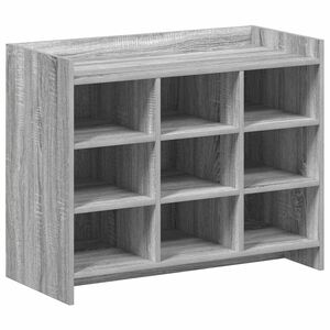 vidaXL Skriňa na top&aacute;nky s &uacute;ložiskom Siv&yacute; Sonoma 85 x 39,5 x 70 cm