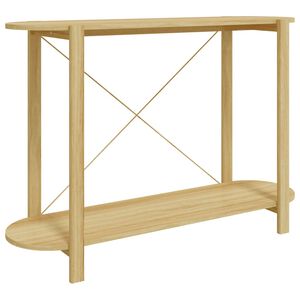 vidaXL Konzolov&yacute; stol&iacute;k 110x38x75 cm spracovan&eacute; drevo