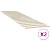 vidaXL N&aacute;hradn&eacute; lamely k posteli s 34 lamelami, 2 ks, 80x200 cm