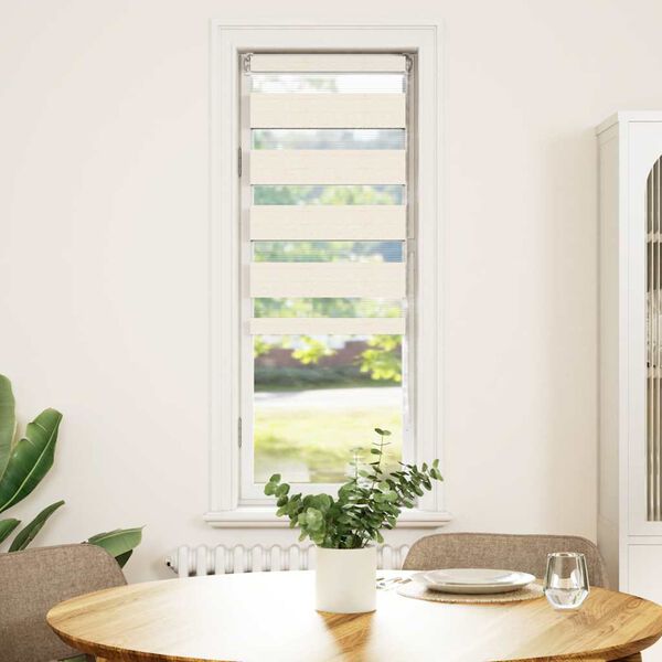 vidaXL Zebra roleta 40x100 cm &scaron;&iacute;rka l&aacute;tky 35,9 cm polyester