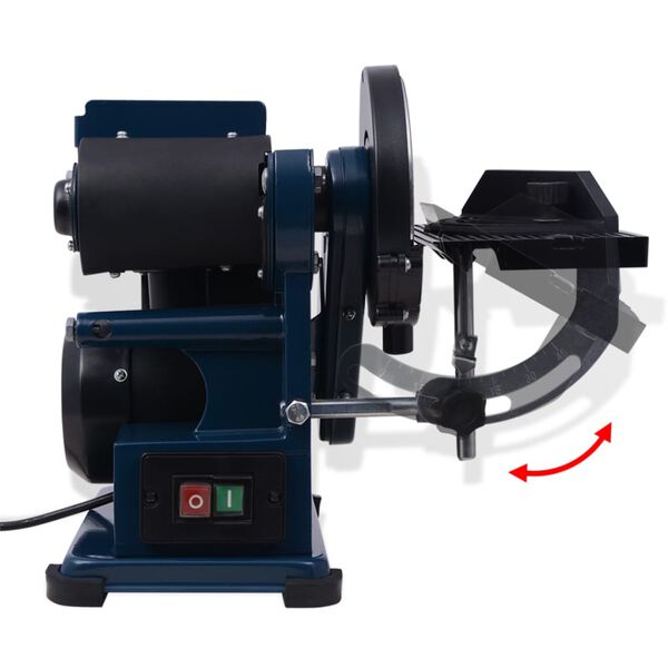 vidaXL Pásová brúska, 375 W