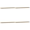 vidaXL Pr&iacute;davn&eacute; police 4 ks, dub artisan 60x10x1,5 cm, drevotrieska