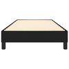 vidaXL Posteľn&yacute; r&aacute;m s boxspringom Čierna 90x200 cm L&aacute;tka