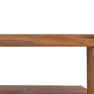 vidaXL Konferenčný stolík 65x65x33 cm masívne tíkové drevo