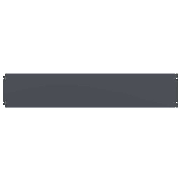 vidaXL Obruby tr&aacute;vnika 10 ks Antracit Oceľ valcovan&aacute; za studena