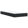 vidaXL Posteľn&yacute; r&aacute;m boxspring s matracom čierny 90x190 cm zamat