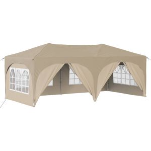 vidaXL Pr&iacute;stre&scaron;ok na p&aacute;rty 575 x 288 x 245 cm Kr&eacute;mov&aacute; Oxfordsk&aacute; l&aacute;tka