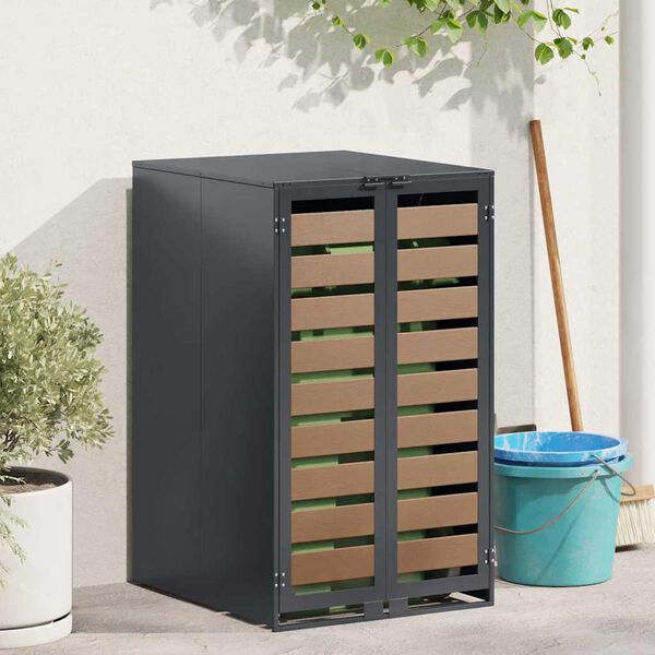 vidaXL &Uacute;ložisko na pojazdn&eacute; odpadkov&eacute; n&aacute;doby s plynov&yacute;m zdvihom pre 240L n&aacute;dobu