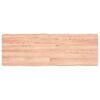 vidaXL Stolov&aacute; doska svetlohned&aacute; 120x40x(2-4)cm o&scaron;etren&yacute; mas&iacute;v hrany