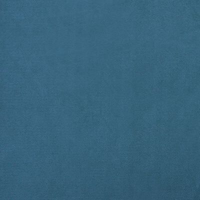 vidaXL Posteľ pre psa, modrý 70x45x33 cm, zamat