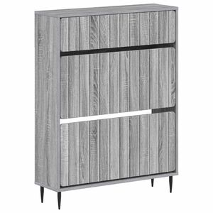 vidaXL Skriňa na top&aacute;nky ZWOLLE 78 x 24 x 103 cm Kompozitn&eacute; drevo
