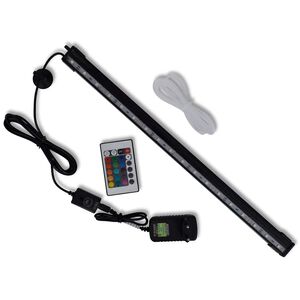 Akv&aacute;riov&aacute; LED lampa s bublinami RGB 48 cm