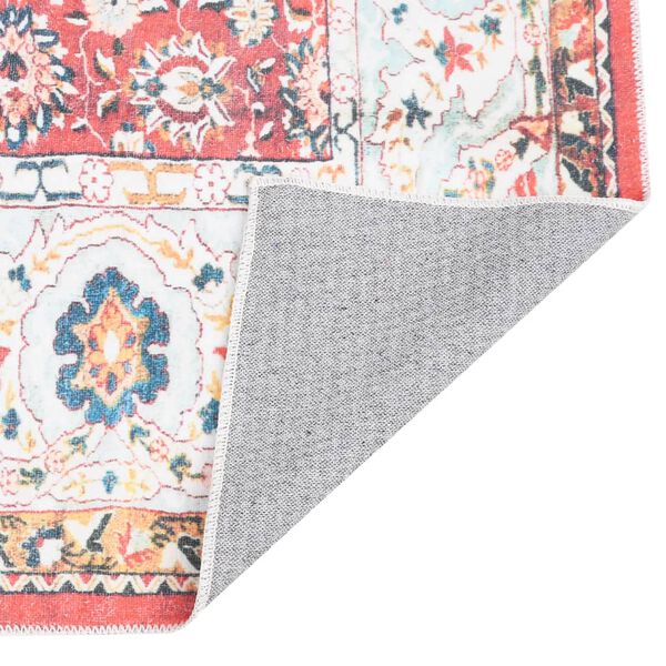 vidaXL Koberec s potlačou skladac&iacute; a prateľn&yacute; farebn&yacute; 160x230 cm polyester