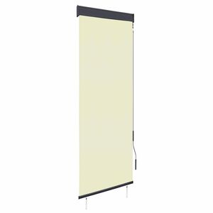 vidaXL Vonkaj&scaron;ia zatemňovacia roleta 60x250 cm kr&eacute;mov&aacute;