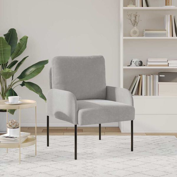 vidaXL Pohovky s vank&uacute;&scaron;om 55cm Svetlosiv&aacute; Preglejka