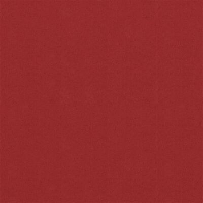 vidaXL Balkónová markíza, červená 120x600 cm, oxfordská látka