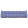 vidaXL Podu&scaron;ka na chrb&aacute;t Modr&aacute; dž&iacute;novina 180 x 24 x 50 cm l&aacute;tka
