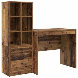 vidaXL St&ocirc;l Star&eacute; drevo 135,5 x 50 x 127 cm 2 ks