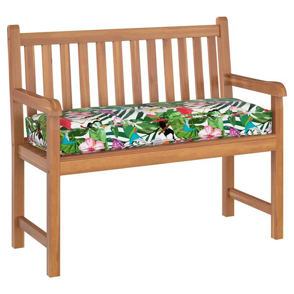 vidaXL Podložka Kvetinov&yacute; Viacfarebn&yacute; 120 x 40 x 8 cm Oxfordsk&aacute; l&aacute;tka