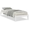 vidaXL Extra dlh&aacute; posteľ bez matraca biela 90x210 cm mas&iacute;vna borovica