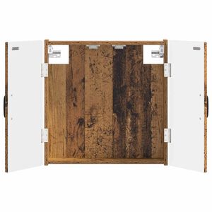vidaXL Skriňa na terč UTRECHT Star&eacute; drevo 52,5 x 10,5 x 53,5 cm