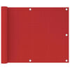 vidaXL Balk&oacute;nov&aacute; mark&iacute;za červen&aacute; 75x300 cm HDPE