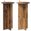 vidaXL Stojan na rastliny 2 ks Star&eacute; drevo 29,5 x 29,5 x 60 cm