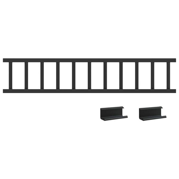 vidaXL Str&aacute;žca snehu na streche 1200 x 2,5 x 20 cm Oceľ