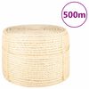 vidaXL Lano 100% sisal 10 mm 500 m