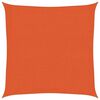 vidaXL Tieniaca plachta 160 g/m&sup2; oranžov&aacute; 2x2 m HDPE