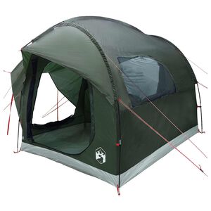 vidaXL Auto Stan Arm&aacute;dna zelen&aacute; 239 x 210 x 210 cm Polyester a oceľ