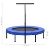 vidaXL Fitness trampolína s rukoväťou a bezpečnostnou podložkou 122 cm