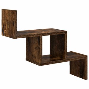 vidaXL Stenn&aacute; polica Dymov&yacute; dub 48 x 15 x 42 cm Kompozitn&eacute; drevo