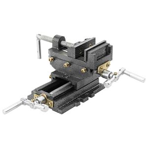 vidaXL Ručne ovládaný posuvný zverák na vŕtanie 70 mm