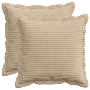 vidaXL Poťah na podložku 2 ks HOUTEN Sivohned&aacute; 30 x 30 cm man&scaron;estr