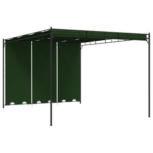 vidaXL Alt&aacute;nok 4 x 3 x 2,3 m Zelen&aacute; Polyester a oceľ