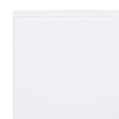 vidaXL Vstavané umývadlo 800x460x130 mm, SMC, biele