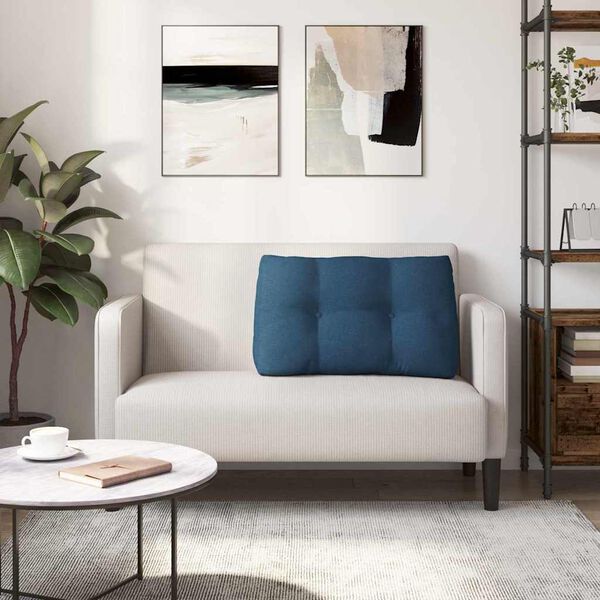 vidaXL Podu&scaron;ka na chrb&aacute;t Modr&aacute; 80 x 24 x 50 cm l&aacute;tka