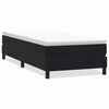 vidaXL Posteľn&yacute; r&aacute;m boxspring bez matracom čierny 90x220 cm zamat