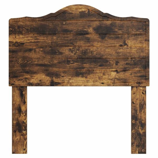 vidaXL Zadn&eacute; čelo Dymov&aacute; dub 90 cm Kompozitn&eacute; drevo