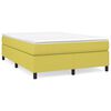 vidaXL Boxspring posteľ s matracom zelen&aacute; 140x190 cm l&aacute;tka