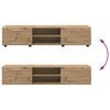 vidaXL Zostava TV skriniek FLORIN Remeseln&yacute; dub Kompozitn&eacute; drevo