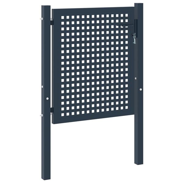 vidaXL Plotov&aacute; br&aacute;na antracitov&aacute; 102x75 cm oceľov&aacute;